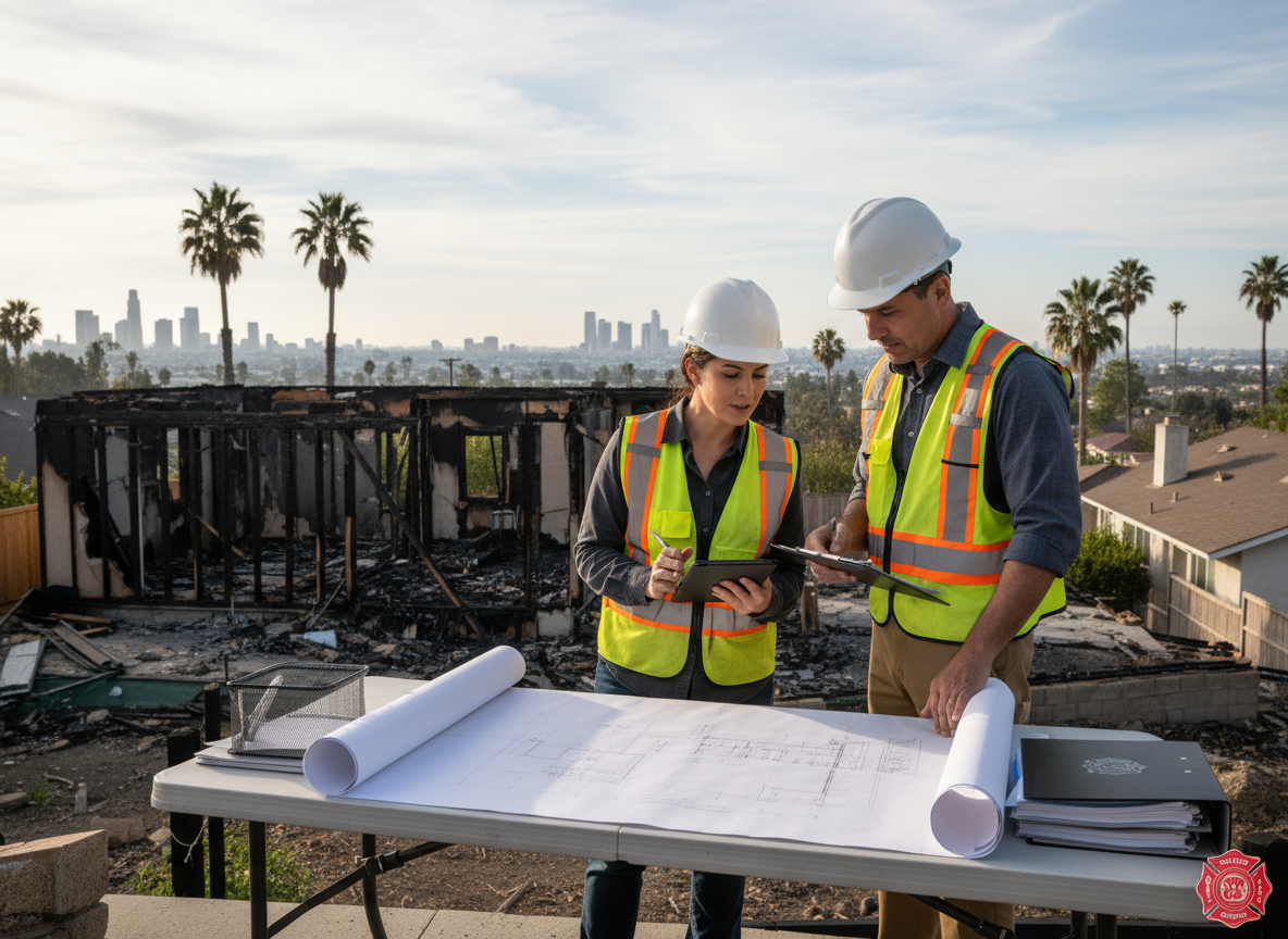 Navigating Los Angeles City Permits for Fire Damage Repairs in Sherman Oaks