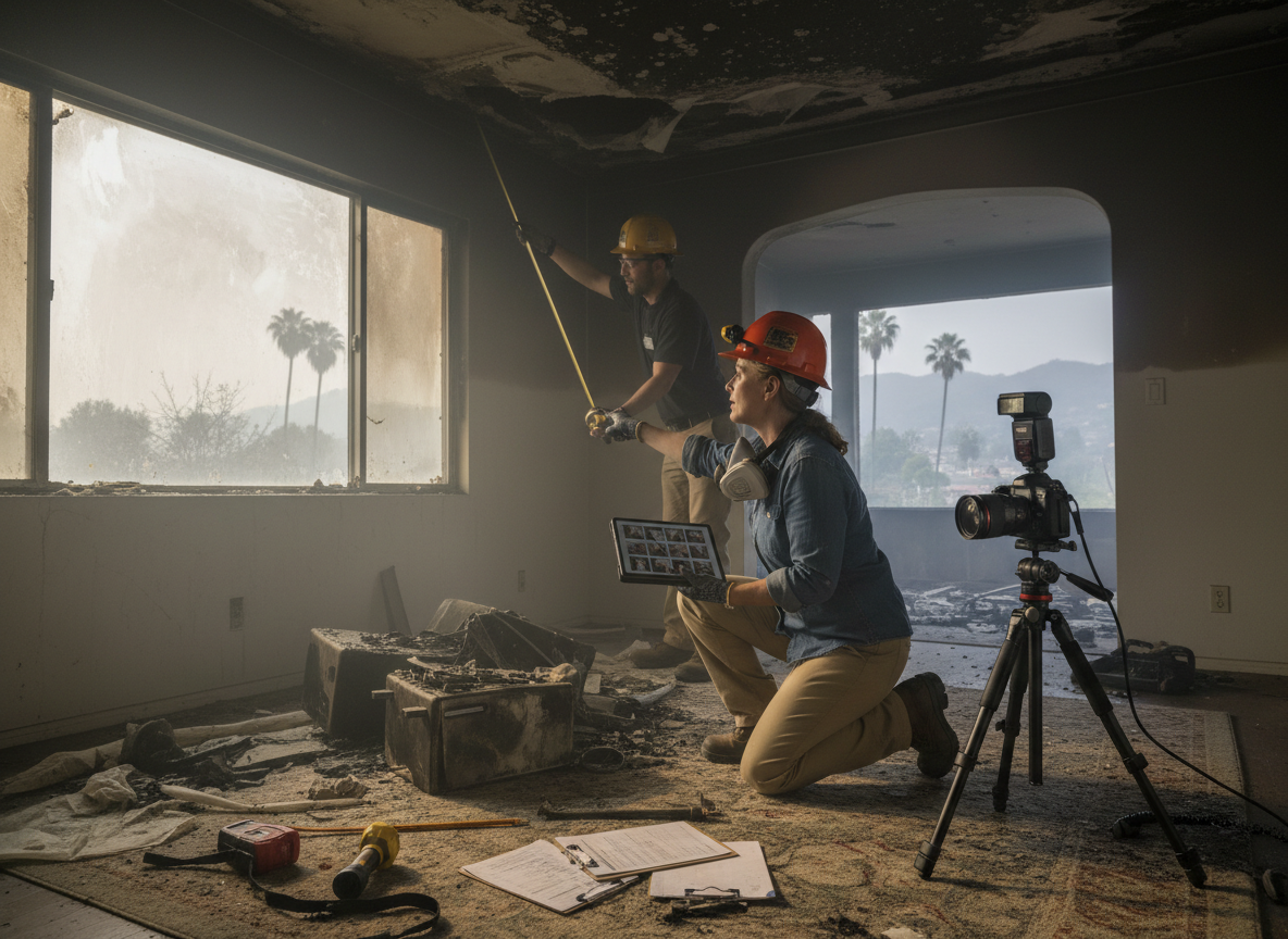 Fire Damage Restoration  in Studio City