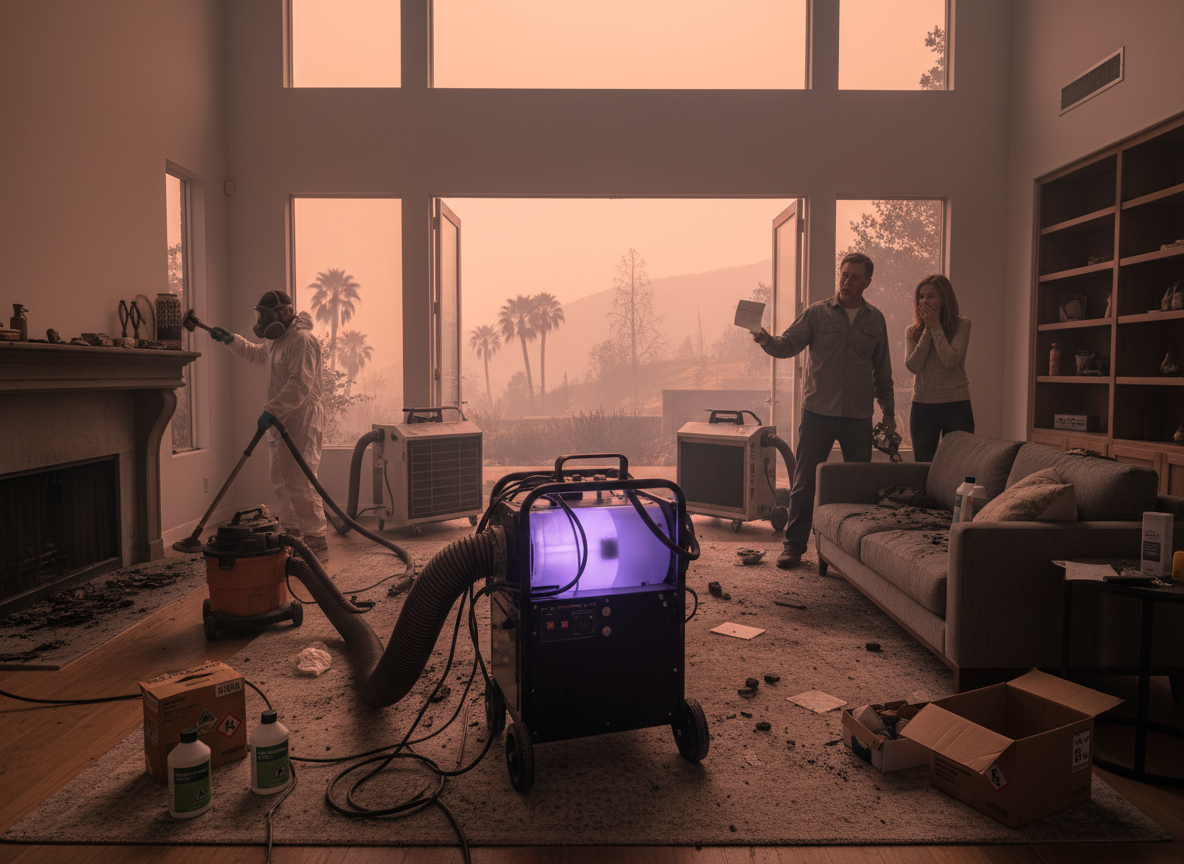 What Sherman Oaks Homeowners Pay for Smoke Odor Removal After Wildfires