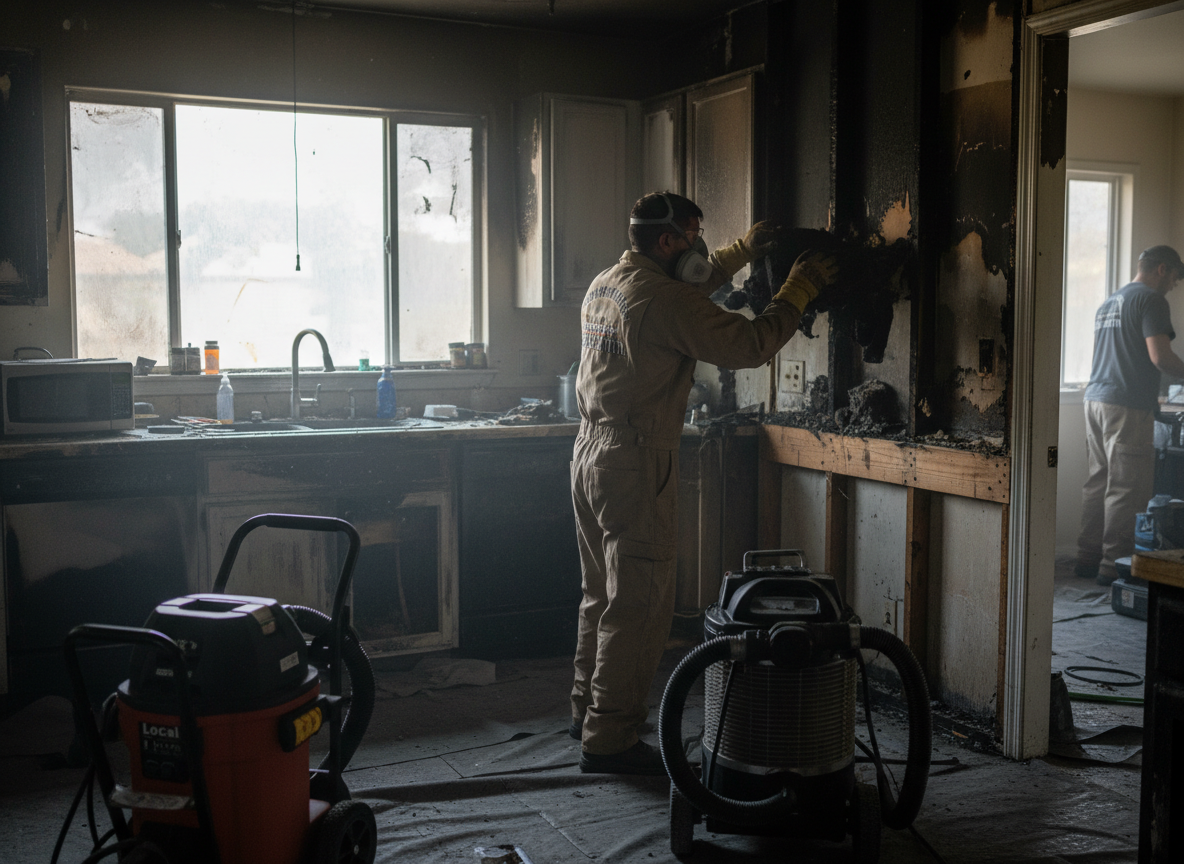 Fire Damage Restoration  in Tarzana