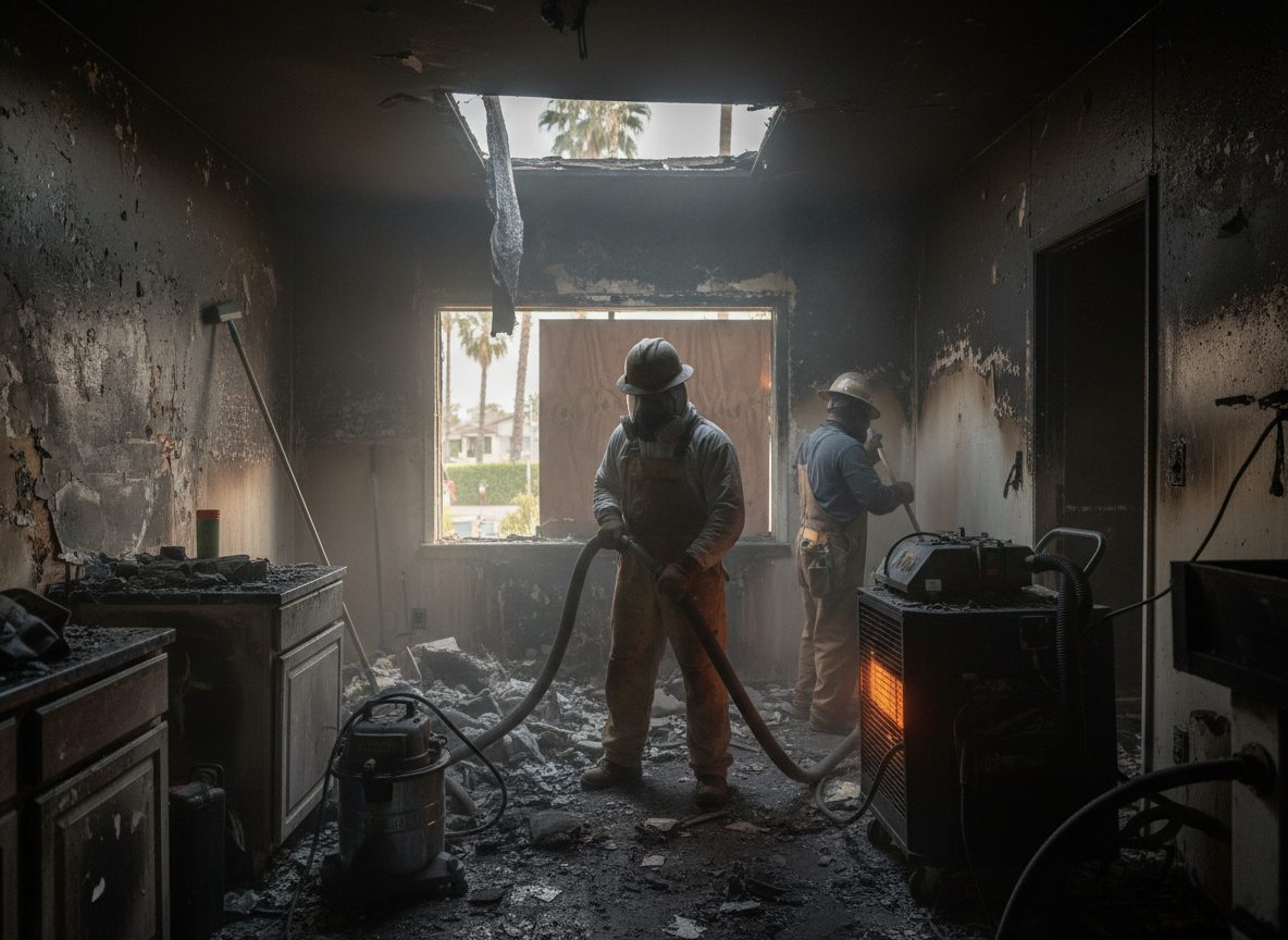Emergency Fire Damage Restoration in Sherman Oaks, CA