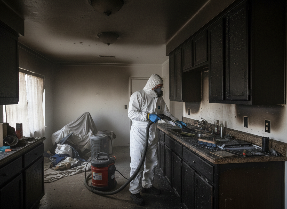 Fire Damage Restoration  in Van Nuys