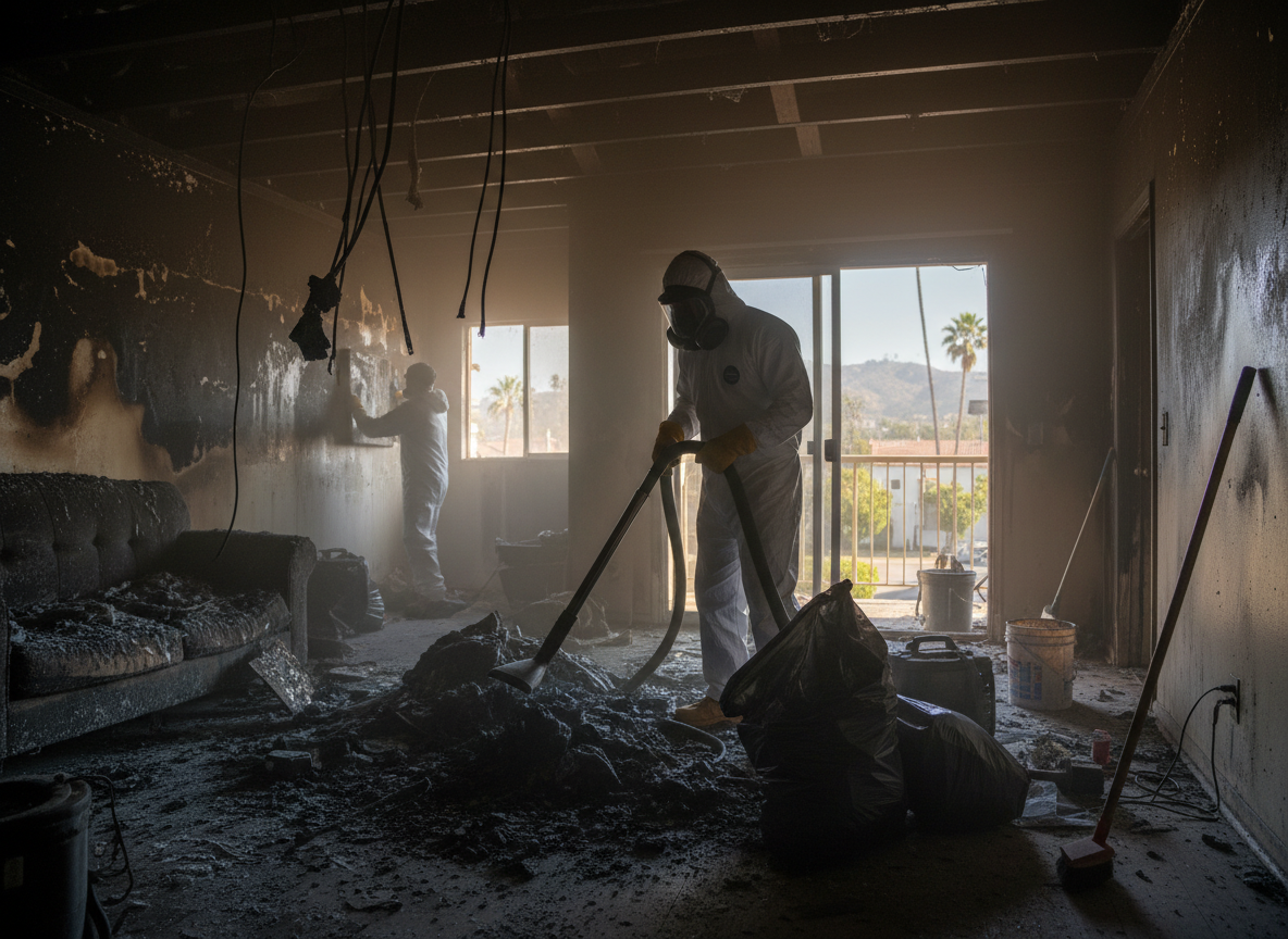 Fire Damage Restoration Sherman Oaks in Encino, CA 91316